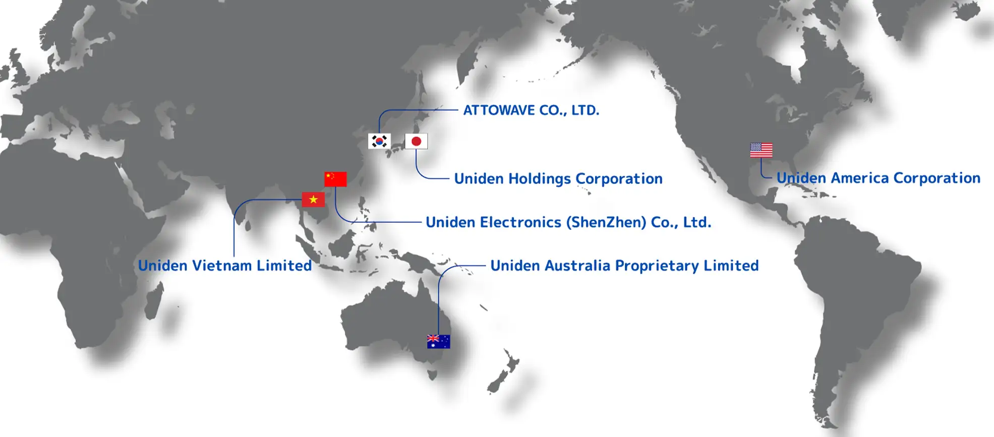 Uniden Office Map