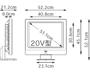 外観寸法図